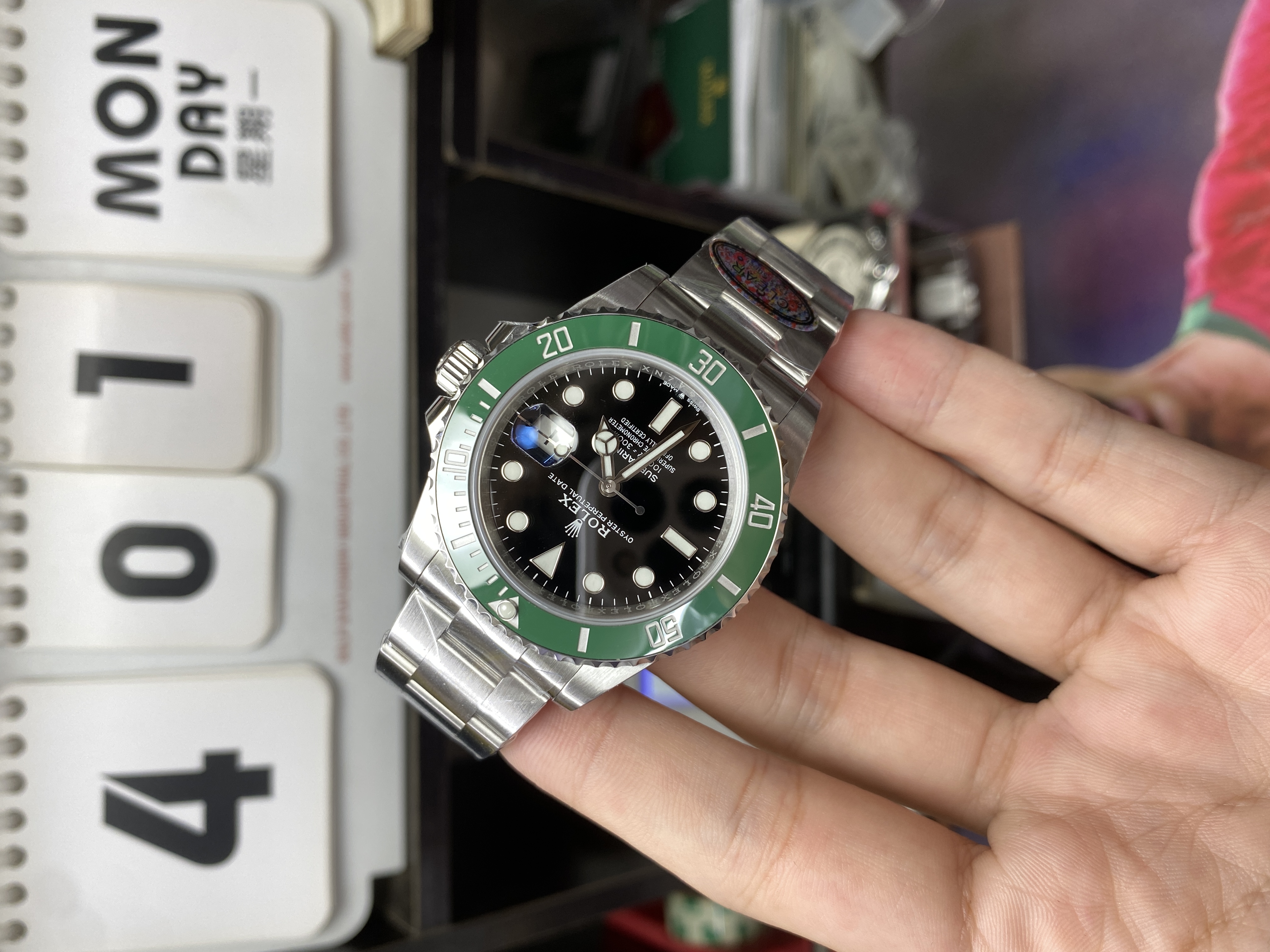 Rolex Submariner Series Watch Model m126610lv-0002 (Starbuck) 41mm
