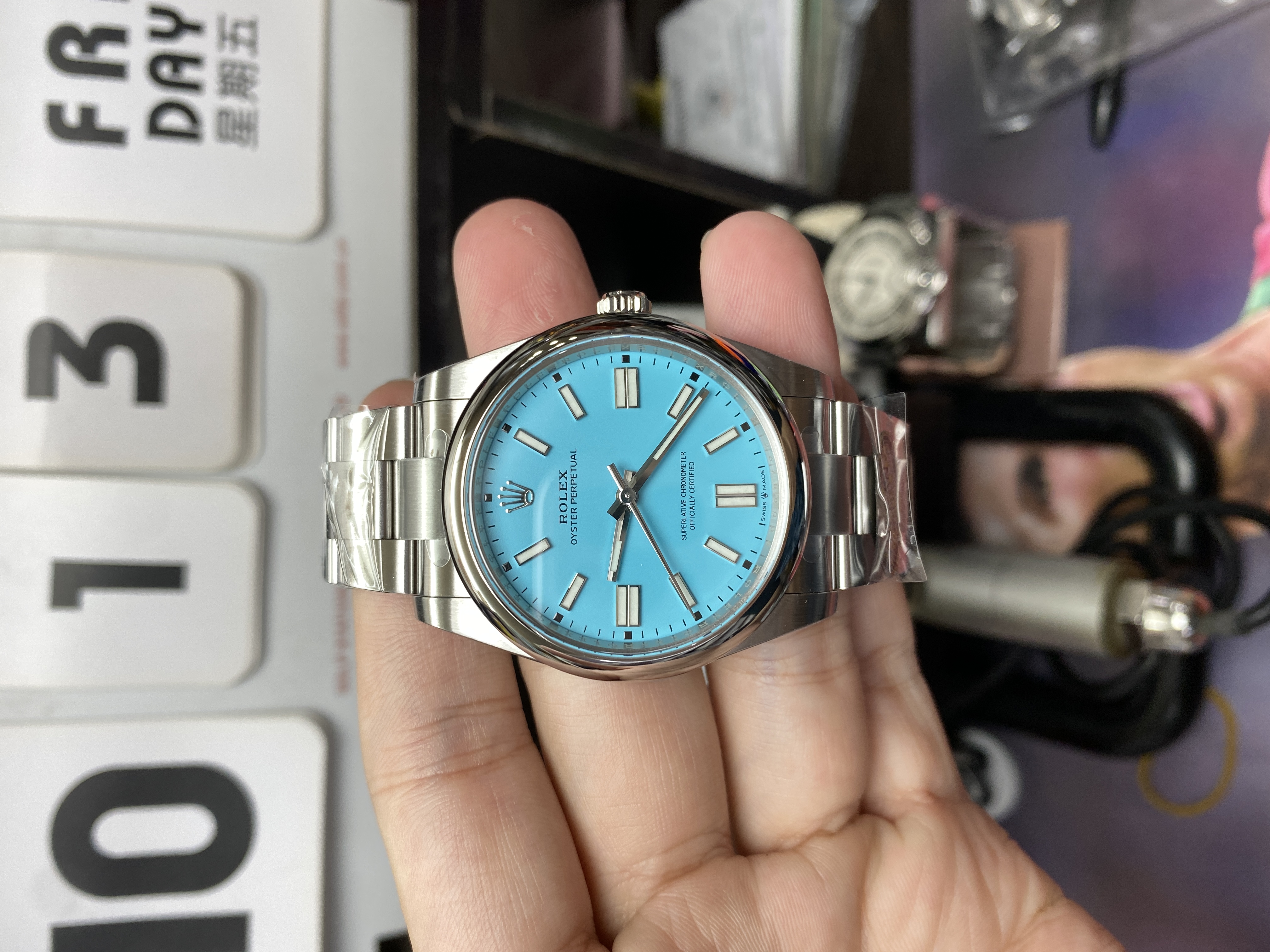 Rolex Oyster Perpetual Series Watch Model M124300-0006 41mm